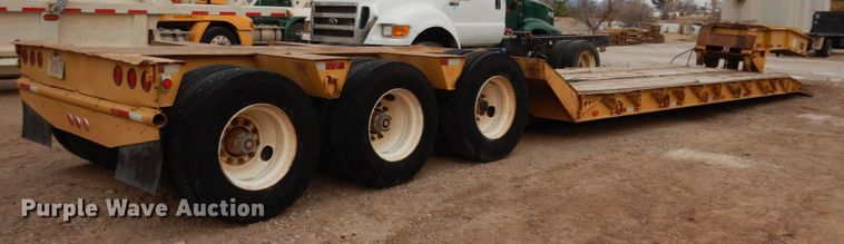 image for item DM2835 2003 Witzco Challenger RG-50  lowboy trailer