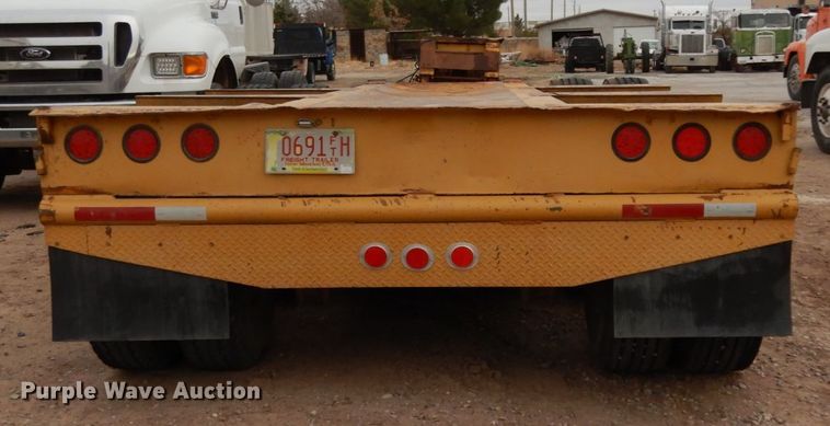 image for item DM2835 2003 Witzco Challenger RG-50  lowboy trailer