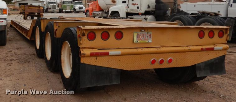 image for item DM2835 2003 Witzco Challenger RG-50  lowboy trailer
