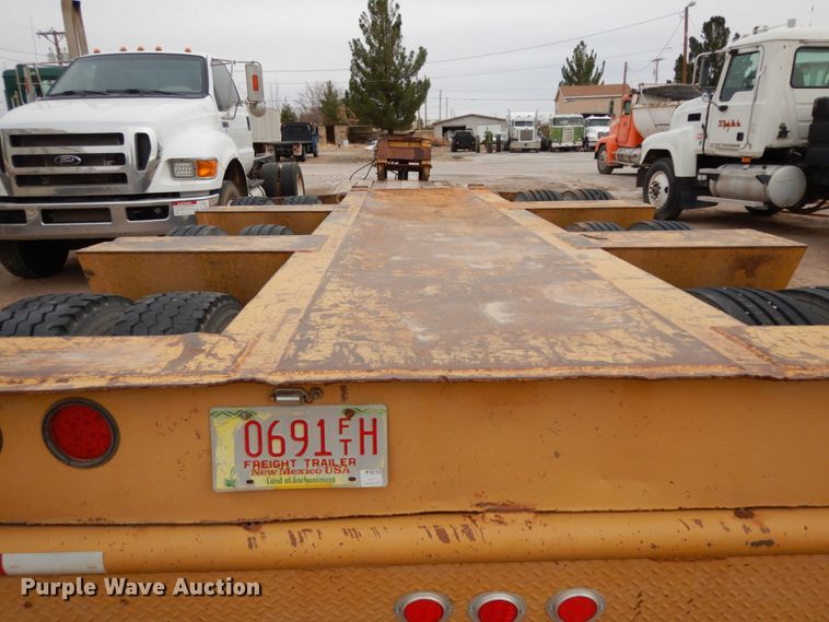 image for item DM2835 2003 Witzco Challenger RG-50  lowboy trailer