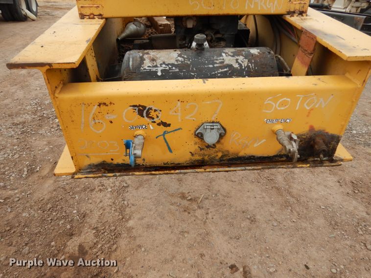 image for item DM2835 2003 Witzco Challenger RG-50  lowboy trailer