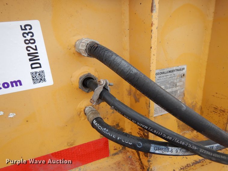 image for item DM2835 2003 Witzco Challenger RG-50  lowboy trailer