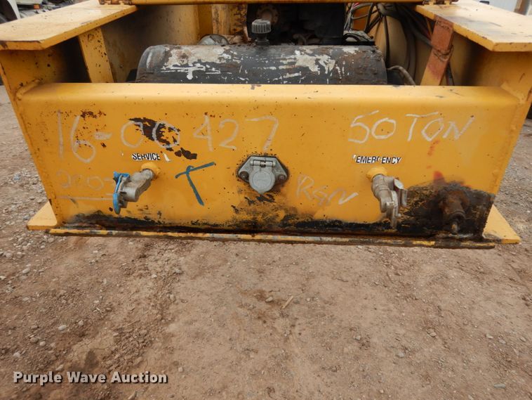 image for item DM2835 2003 Witzco Challenger RG-50  lowboy trailer