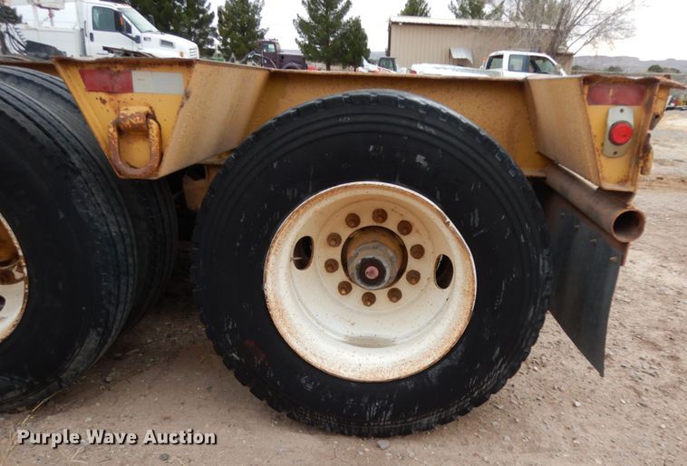 image for item DM2835 2003 Witzco Challenger RG-50  lowboy trailer