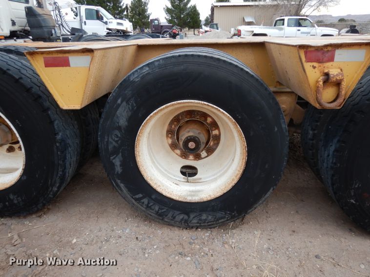 image for item DM2835 2003 Witzco Challenger RG-50  lowboy trailer