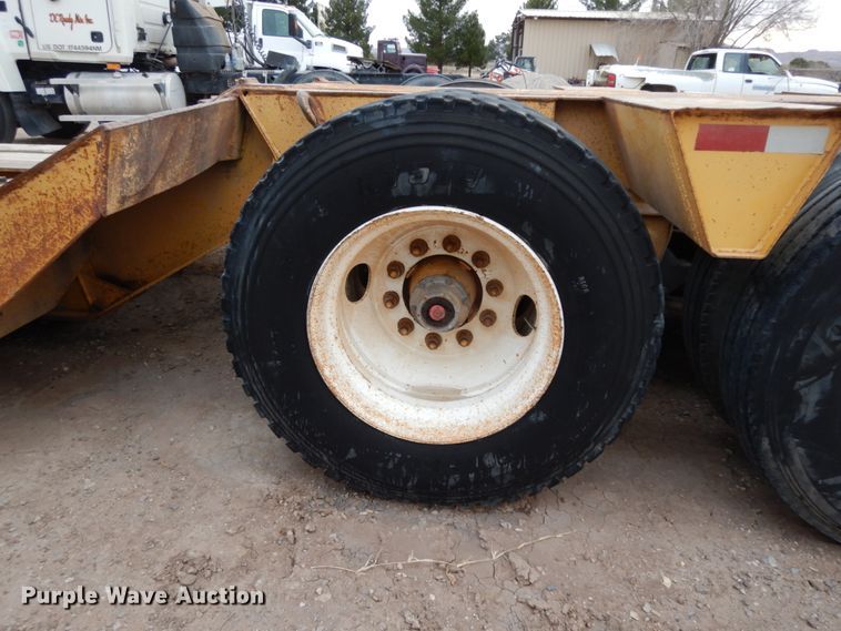 image for item DM2835 2003 Witzco Challenger RG-50  lowboy trailer