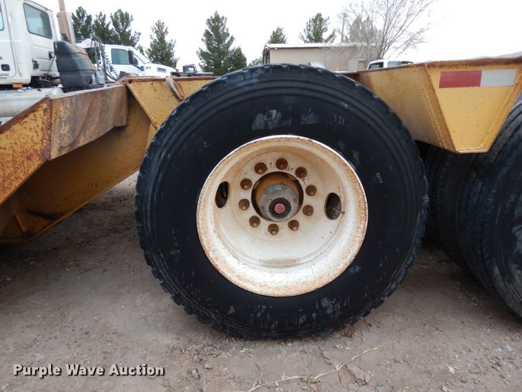 image for item DM2835 2003 Witzco Challenger RG-50  lowboy trailer