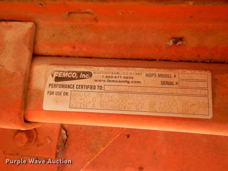 image for item DM2845 Broce CS350  broom