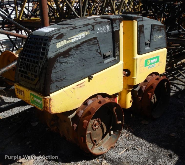 image for item DM2846 2012 Bomag BMP8500  trench compactor