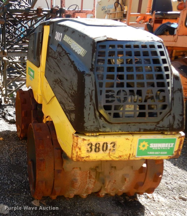 image for item DM2846 2012 Bomag BMP8500  trench compactor