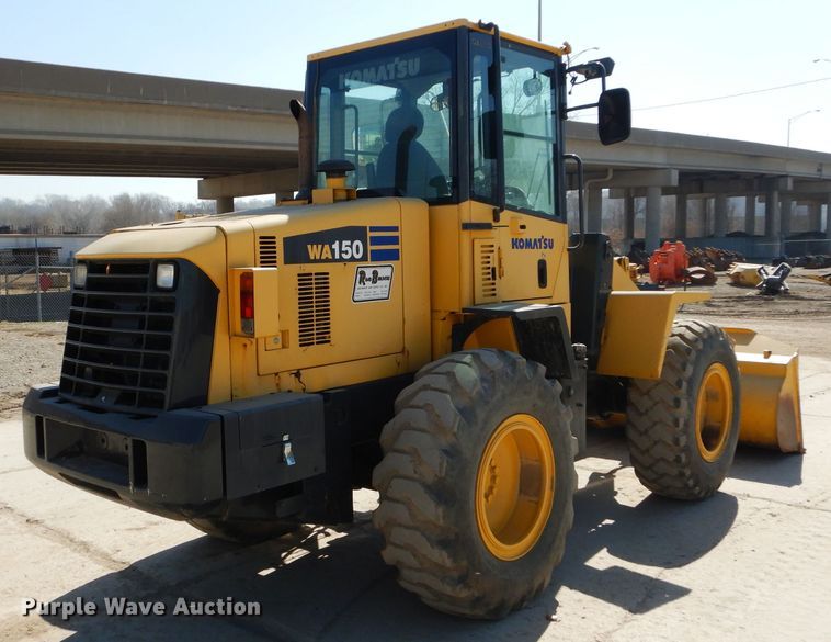 image for item DM4247 2007 Komatsu WA150-5  wheel loader