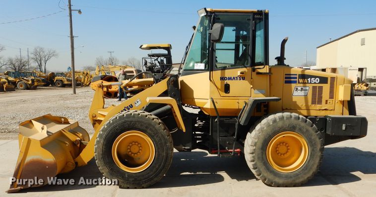 image for item DM4247 2007 Komatsu WA150-5  wheel loader