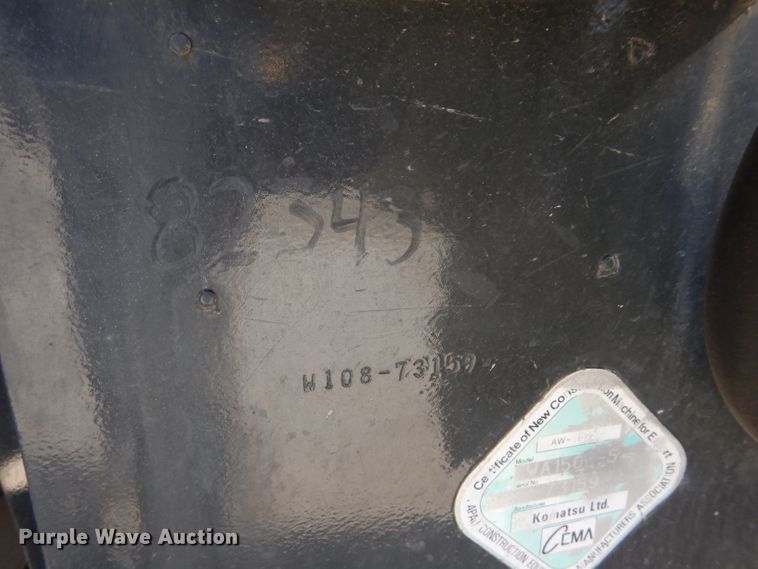 image for item DM4247 2007 Komatsu WA150-5  wheel loader