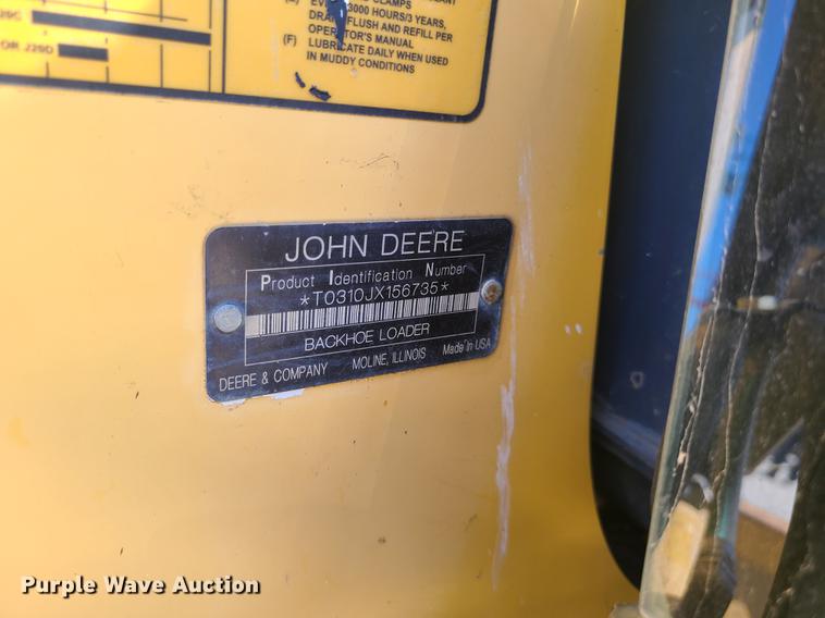 image for item DN6175 2008 John Deere 310J  backhoe