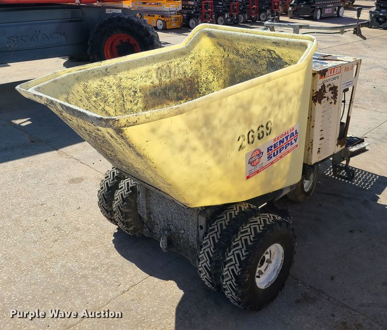 image for item DN6176 Miller MB16 Scoot-Crete power buggy
