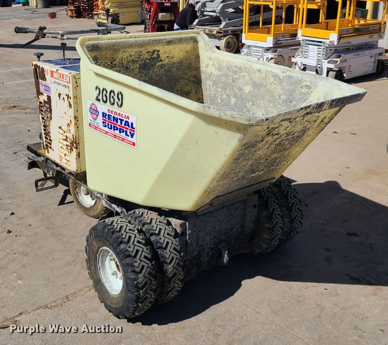 image for item DN6176 Miller MB16 Scoot-Crete power buggy