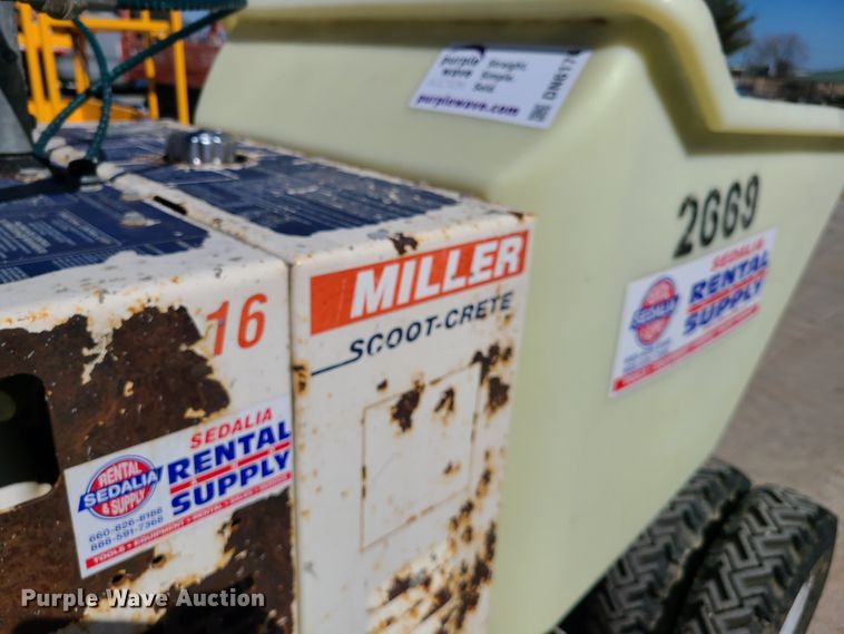 image for item DN6176 Miller MB16 Scoot-Crete power buggy