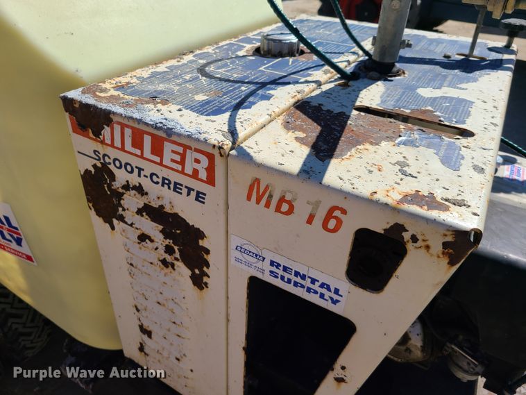 image for item DN6176 Miller MB16 Scoot-Crete power buggy