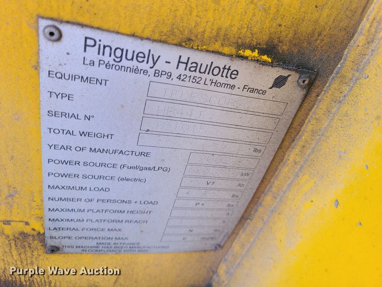 image for item DN6204 Haulotte HB44J  boom lift