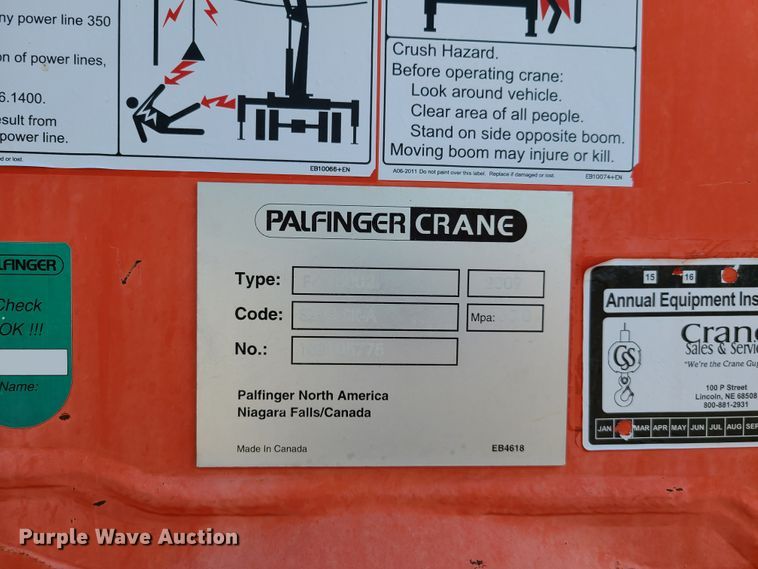 image for item DY9921 Palfinger PK15002 crane