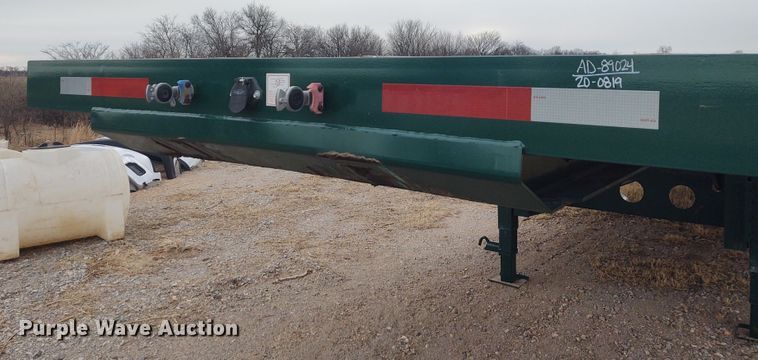 image for item FY9820 2014 Ironmen Industries  drop deck equipment trailer