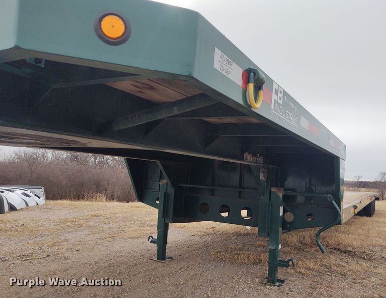 image for item FY9820 2014 Ironmen Industries  drop deck equipment trailer