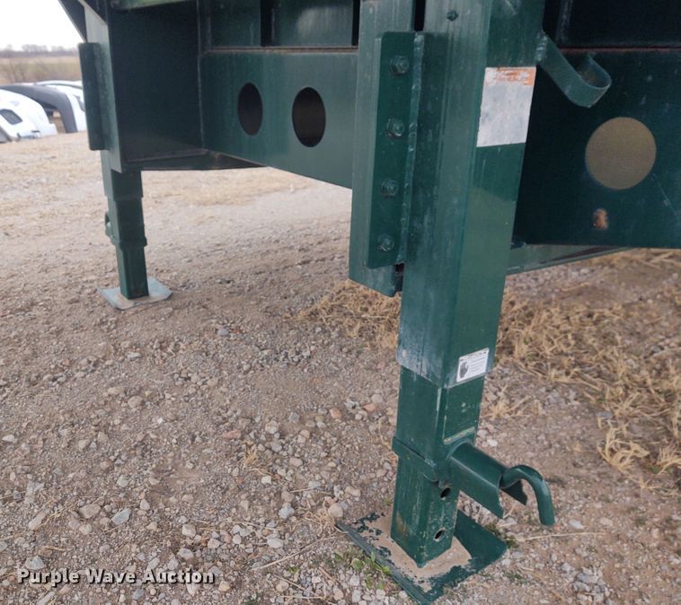 image for item FY9820 2014 Ironmen Industries  drop deck equipment trailer