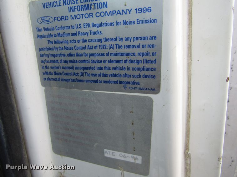 image for item GC9836 1997 Ford L8000  dump truck