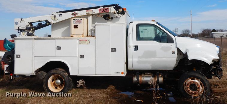 image for item GG9386 2008 Ford F650 Super Duty  service truck