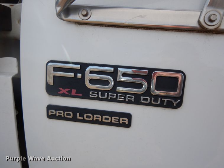 image for item GG9386 2008 Ford F650 Super Duty  service truck