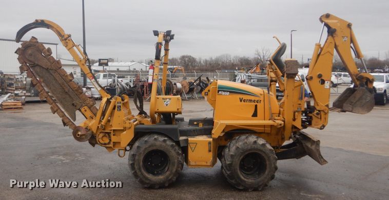 image for item GT9688 2006 Vermeer RT650  trencher