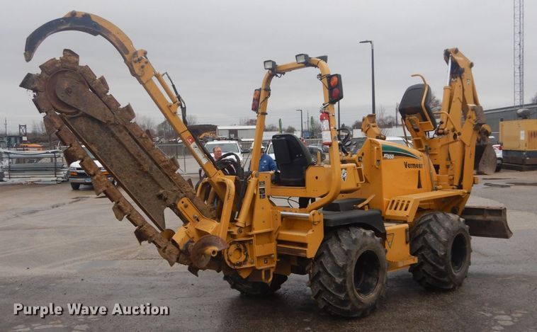 image for item GT9688 2006 Vermeer RT650  trencher