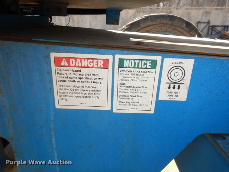 image for item HD9718 2005 Genie Z-45/25  boom lift