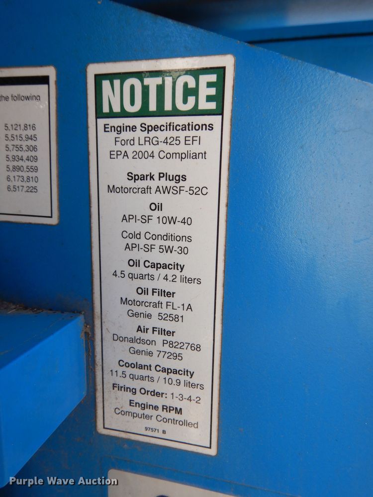 image for item HD9718 2005 Genie Z-45/25  boom lift