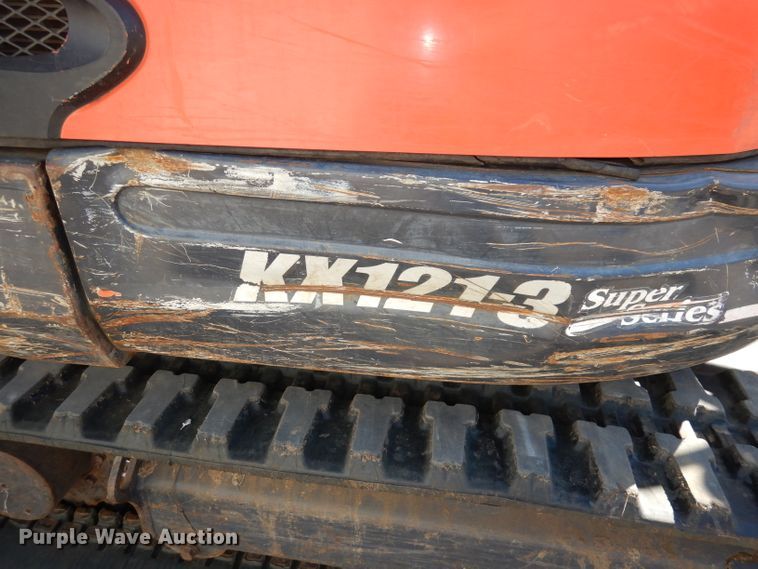 image for item HD9719 2012 Kubota KX121-3ST  mini excavator