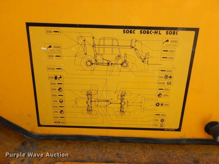 image for item HD9720 2004 JCB 506CHL  telehandler