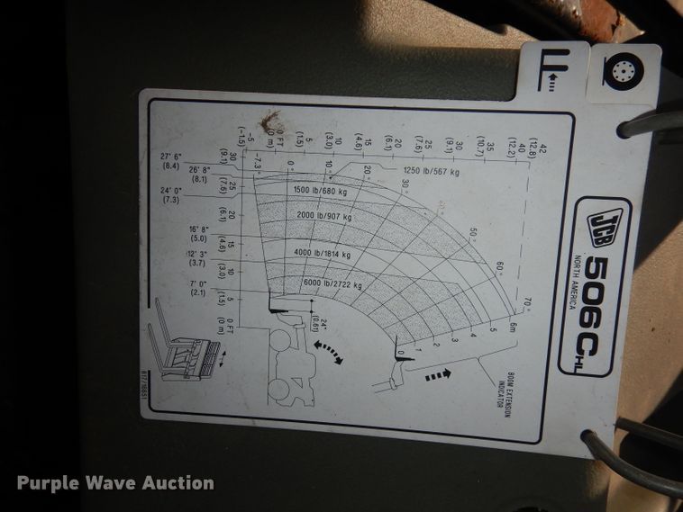 image for item HD9723 2004 JCB 506CHL  telehandler