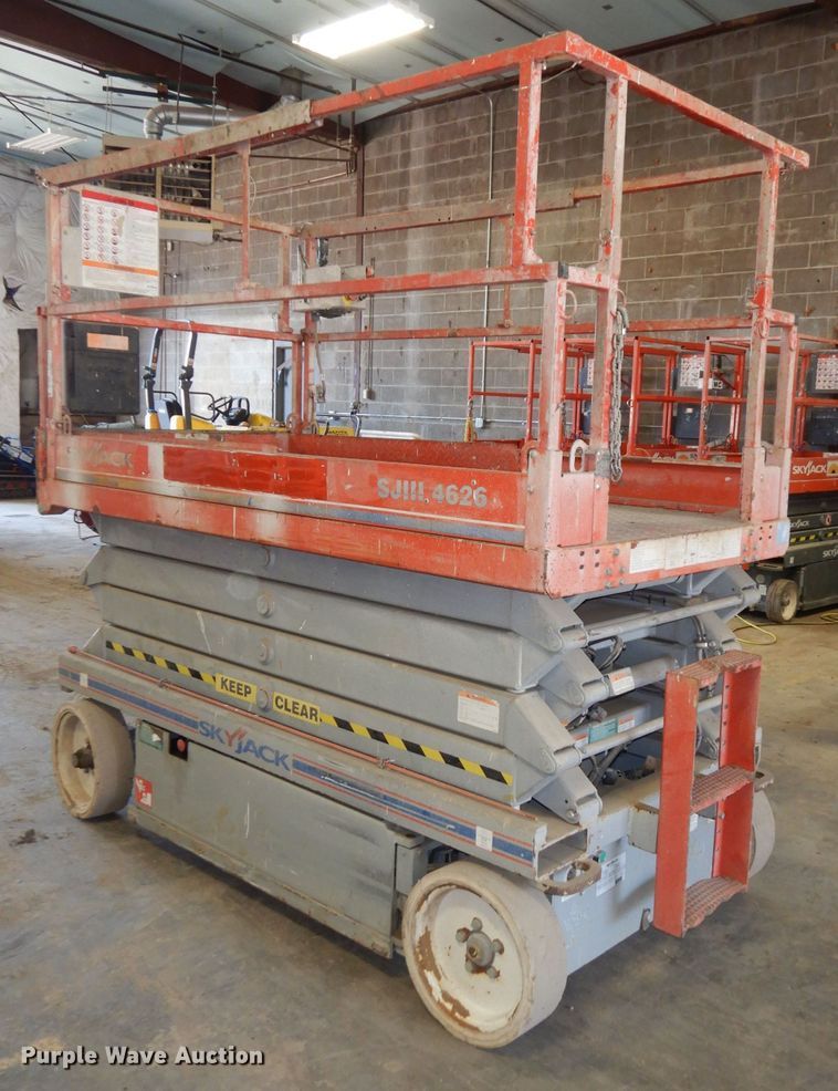 image for item HD9729 2008 Skyjack SJ4626  scissor lift