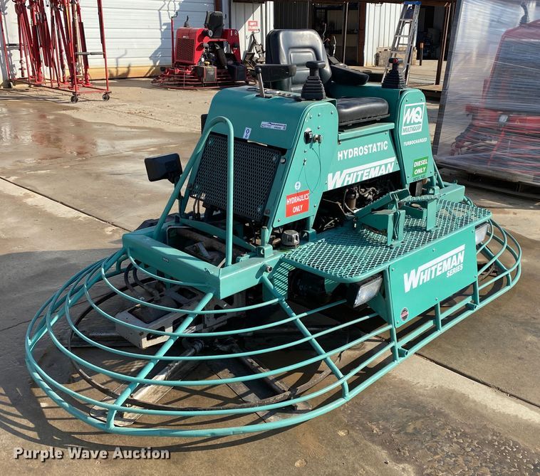 image for item HR9492 Whiteman STH55JDTCSL power trowel