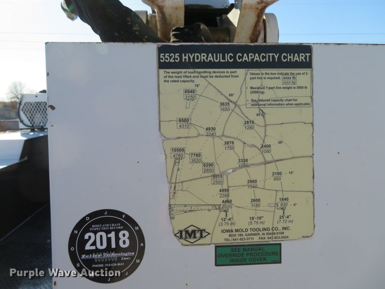 image for item HV9680 2007 Ford F750 XLT  utility / service truck