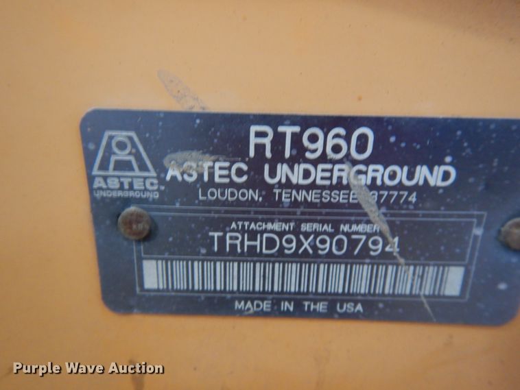 image for item IA9422 2008 Astec RT960  trencher