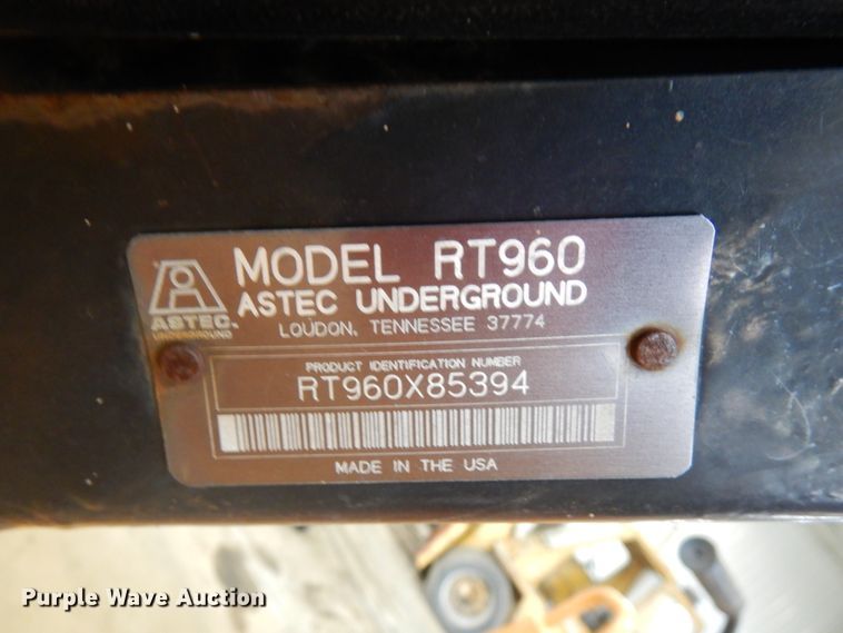 image for item IA9422 2008 Astec RT960  trencher