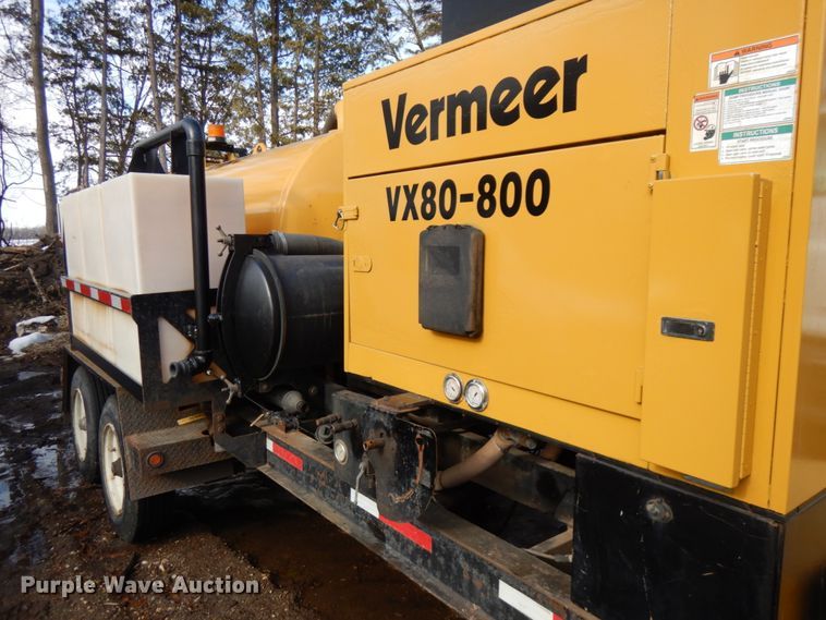 image for item IA9426 2014 Vermeer VX80-800  vacuum excavator