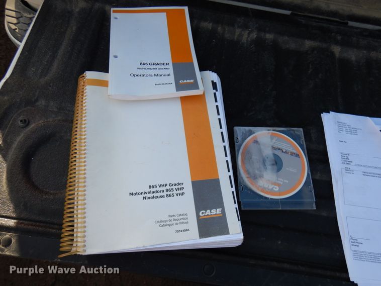 image for item IA9430 Case 865  motor grader