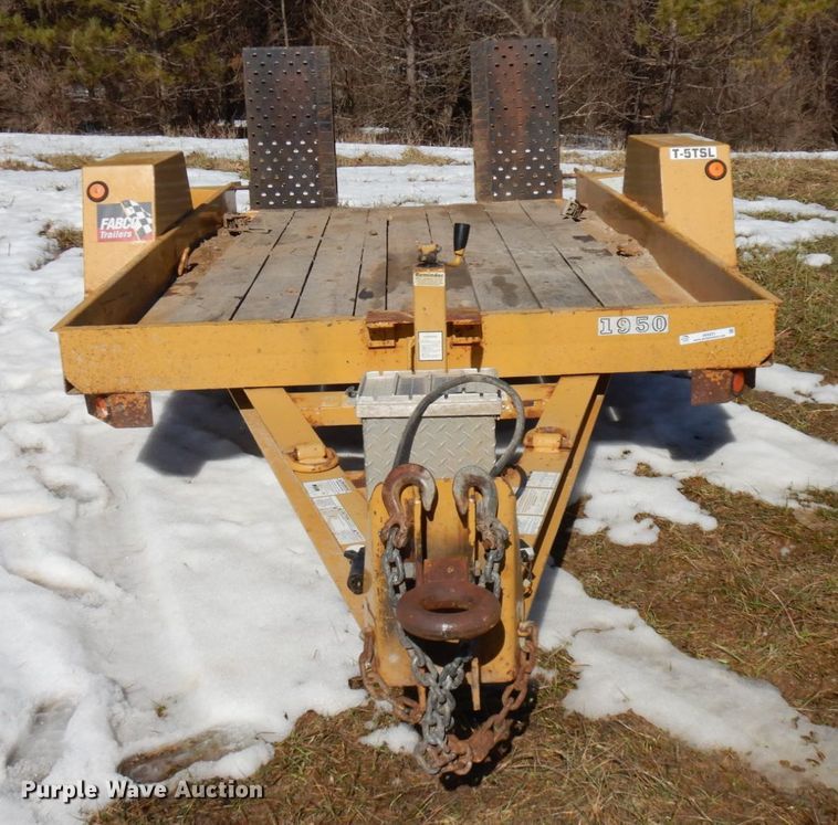 image for item IA9431 2007 Towmaster utility trailer