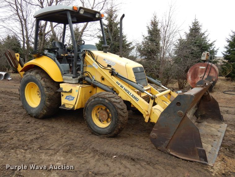 image for item IA9450 New Holland B95  backhoe