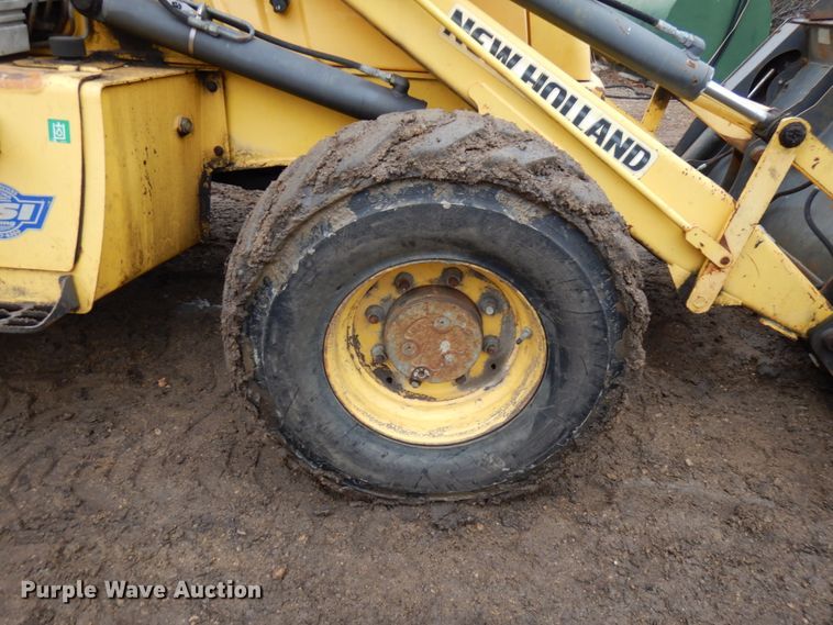 image for item IA9450 New Holland B95  backhoe