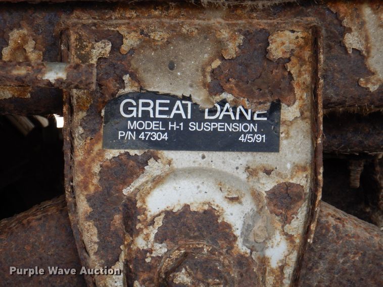 image for item II9757 1992 Great Dane dry van trailer