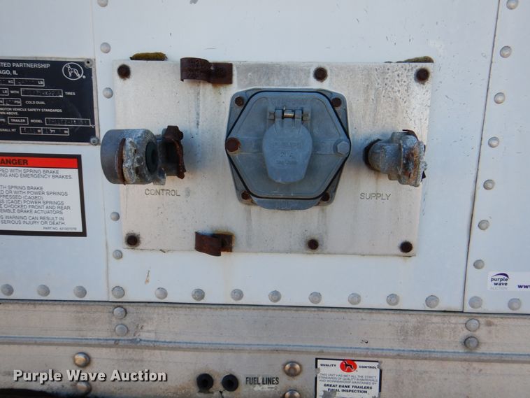 image for item II9758 1999 Great Dane 7811TZ-1A dry van trailer