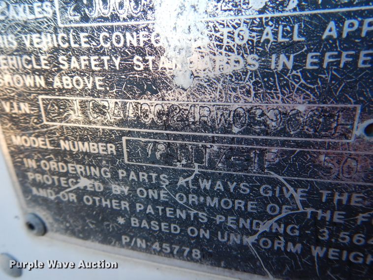 image for item II9760 1994 Great Dane dry van trailer